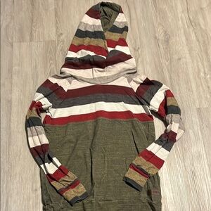 Tiny Tim’s Red and Green Long Sleeve Hoodie